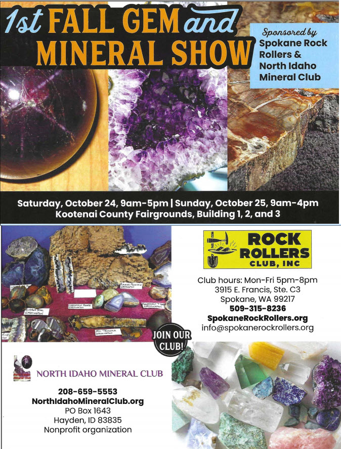 1st Fall Gem  and Mineral Show